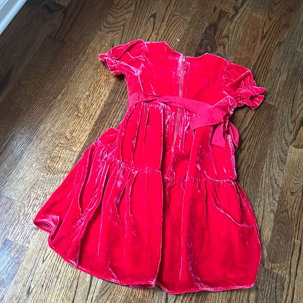 Red Velvet dress. Brand new